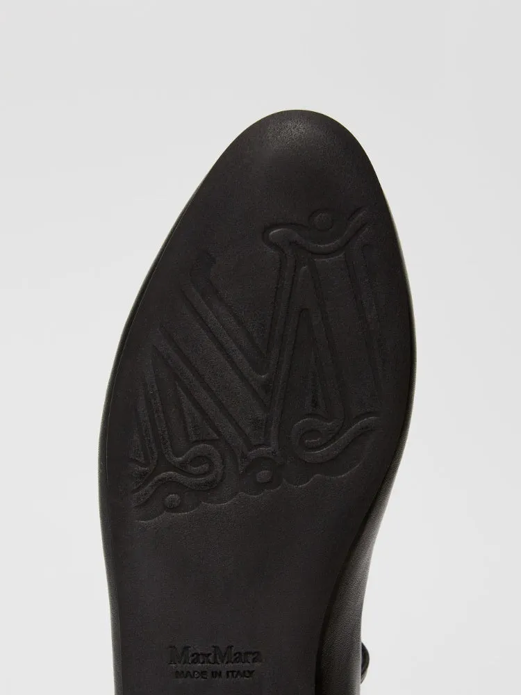 Circus nappa leather ballet flats
