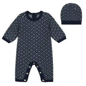 Emile Et Rose 'Everett' Knit All in one with Hat