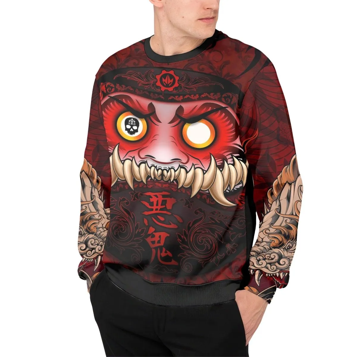 Japanese Daruma Sweatshirt