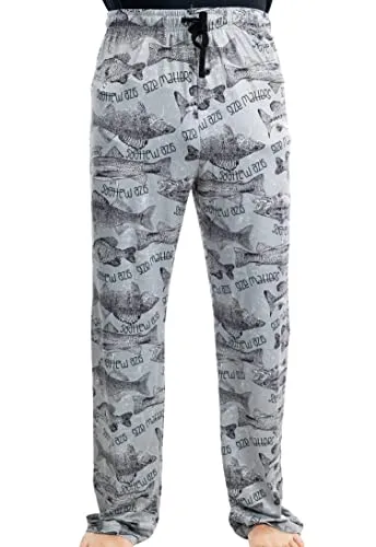 Men's Novelty Pattern Pajama Pants by Funky Junque
