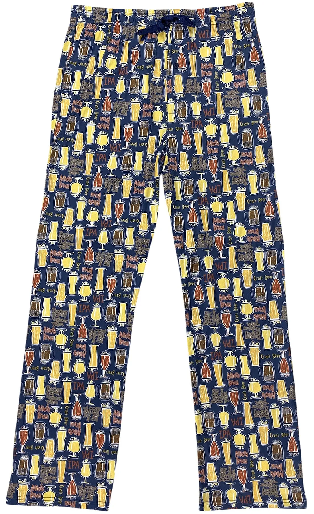 Men's Novelty Pattern Pajama Pants by Funky Junque