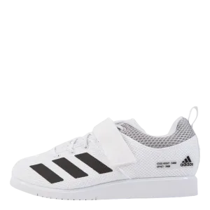 Powerlift 5 Weightlifting Shoes Cloud White / Core Black / Grey Two