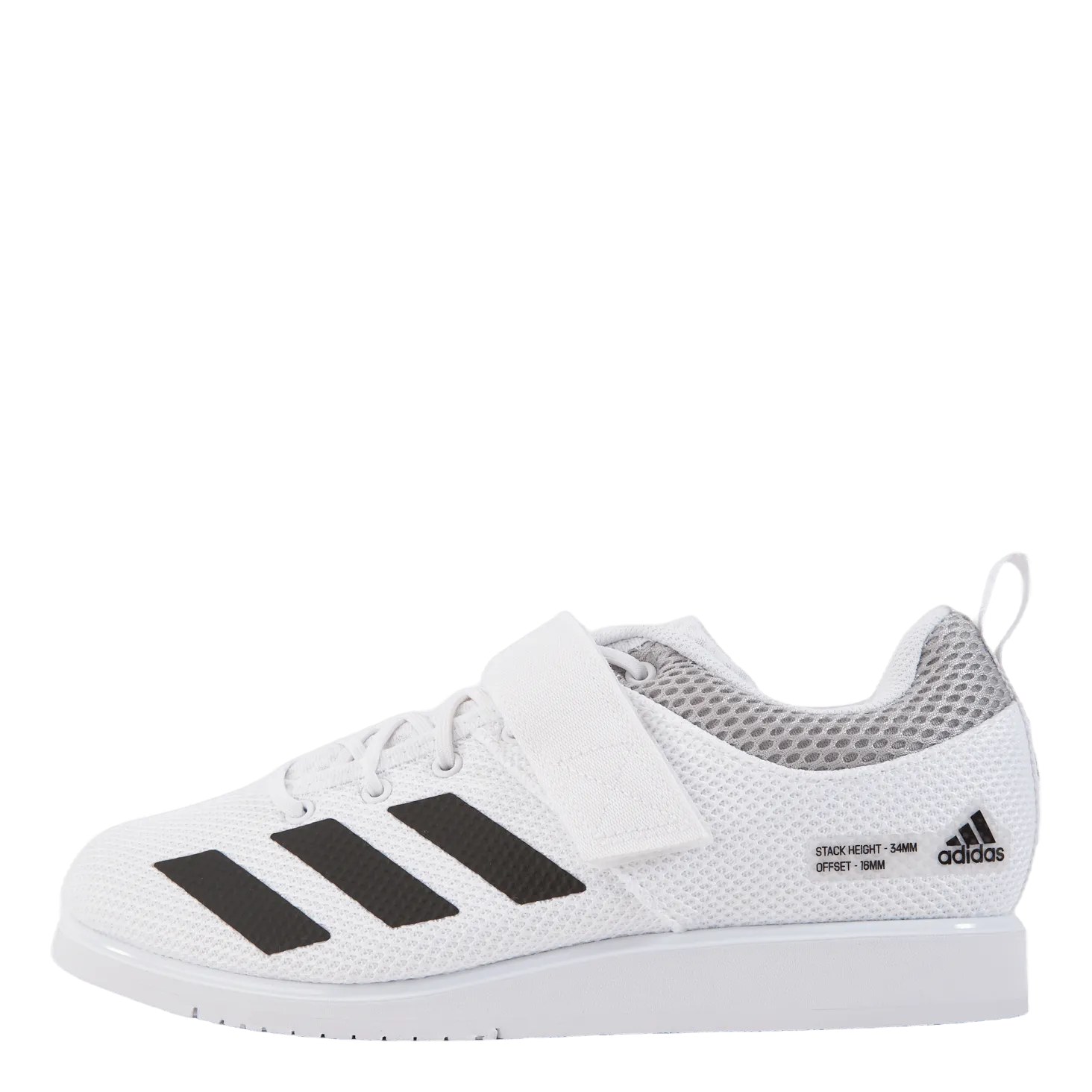 Powerlift 5 Weightlifting Shoes Cloud White / Core Black / Grey Two