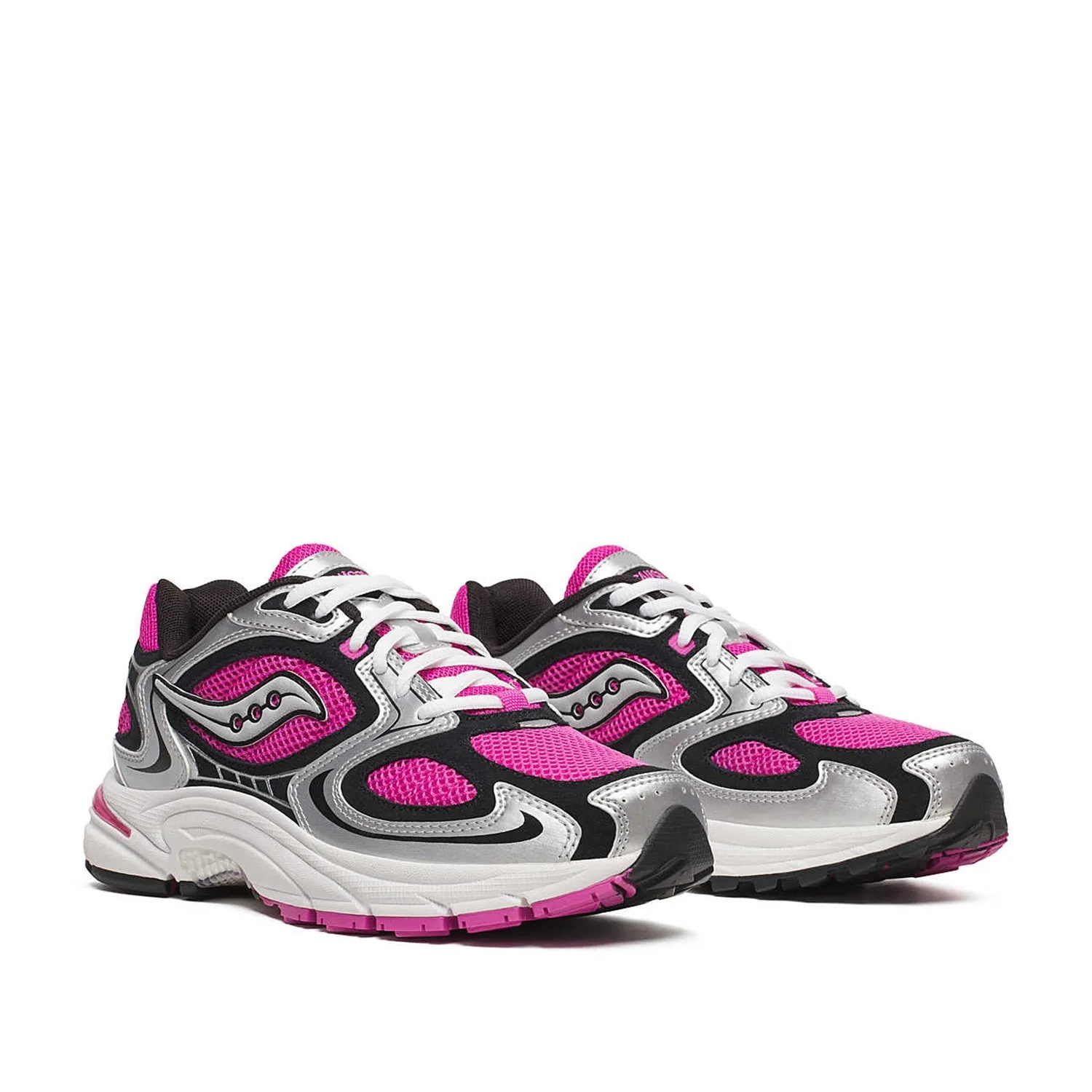 Saucony Unisex Grid Jazz 9 in Pink/Silver