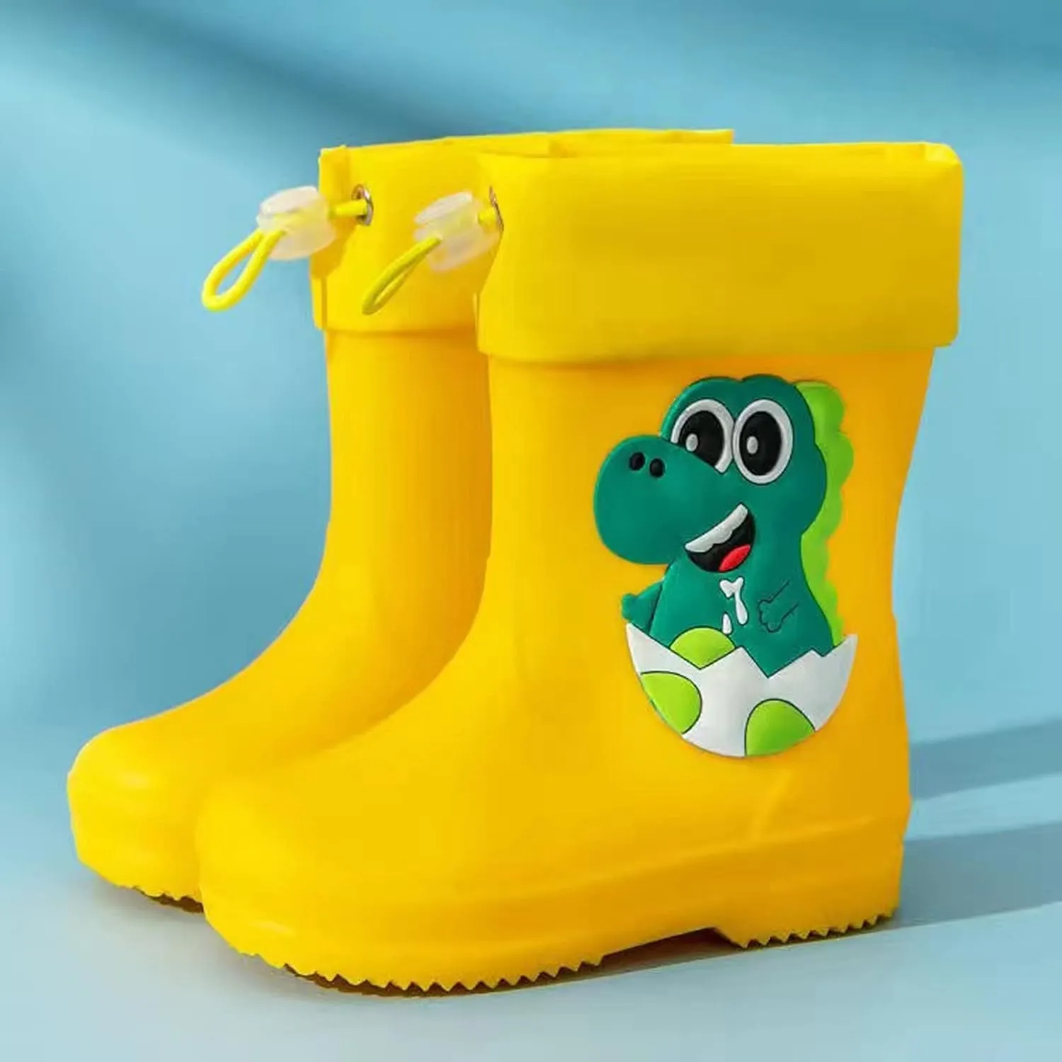 Toddler Rain Boots, Children's Rain Boots, Waterproof Rubber Boots for Girls and Boys with Fun Patterns