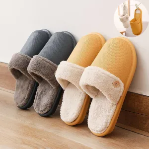 Winter Home Slippers Detachable Washable House Shoes For Women
